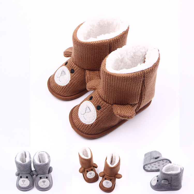 ZippyKidz™ Plush Bear Foot Booties
