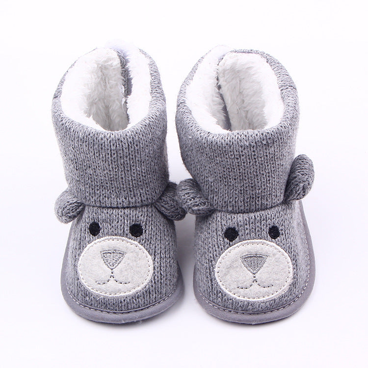 ZippyKidz™ Plush Bear Foot Booties